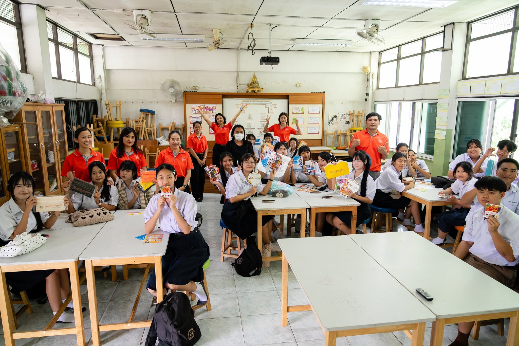 กิจกรรม ROAD SHOW ณ โรงเรียนวังน้อย (พนมยงค์วิทยา) จังหวัดพระนครศรีอยุธยา
